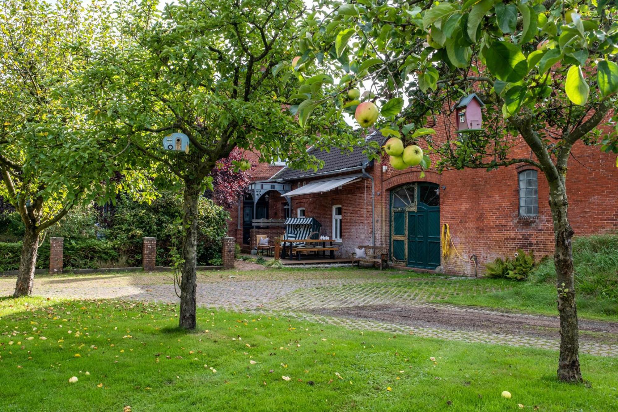 Ferienwohnung Flut Am Weserstrand Sandstedt Exterior foto