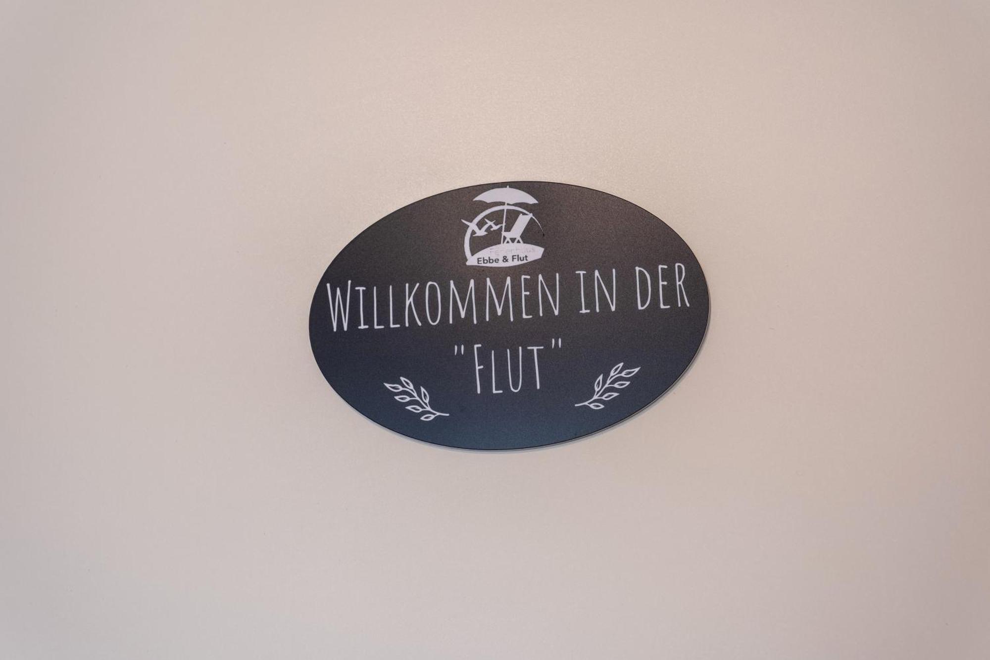 Ferienwohnung Flut Am Weserstrand Sandstedt Exterior foto