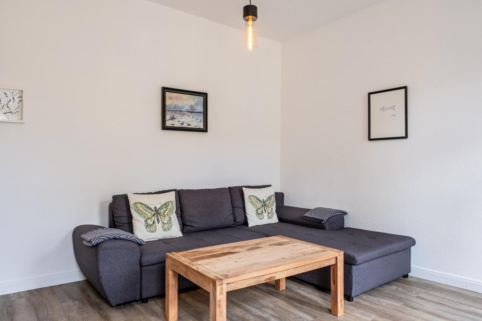 Ferienwohnung Flut Am Weserstrand Sandstedt Exterior foto